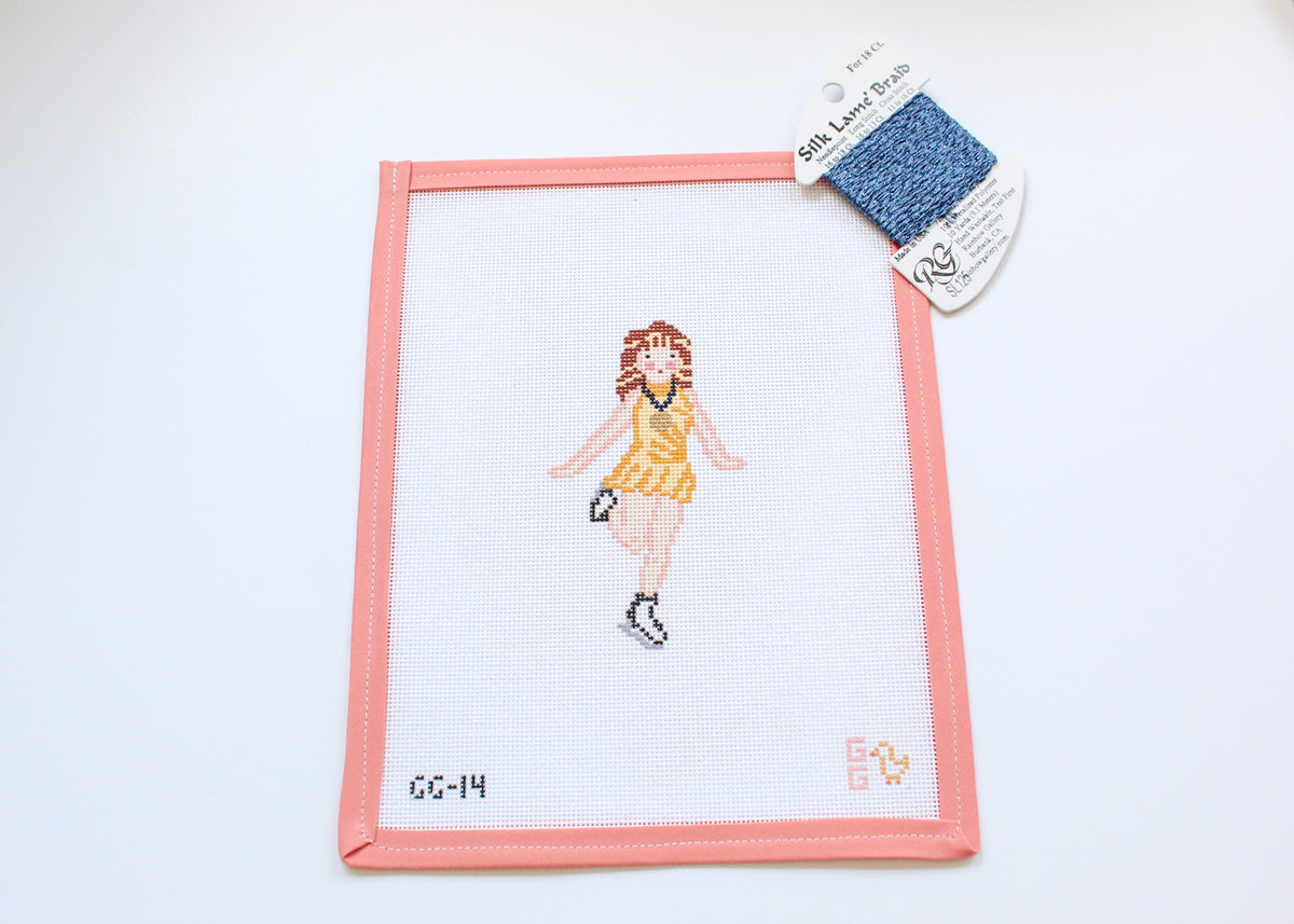 Alysa Liu Needlepoint Canvas
