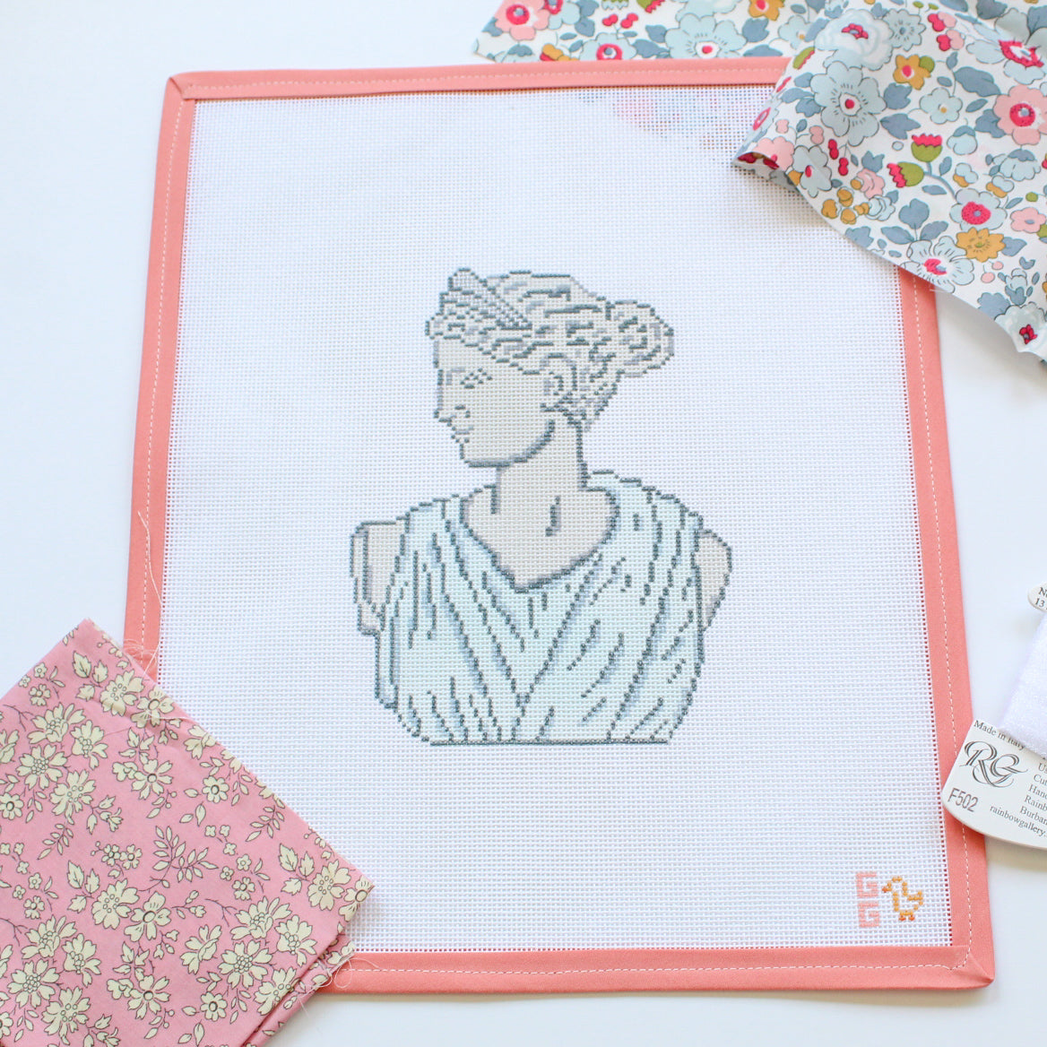 Artemis Greek Goddess Needlepoint Canvas
