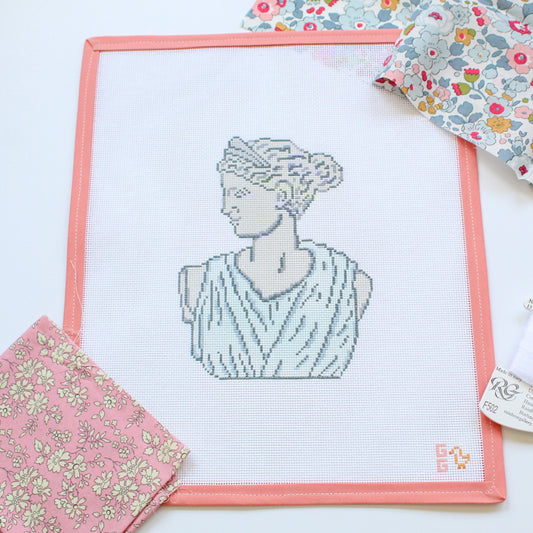 Artemis Greek Goddess Needlepoint Canvas