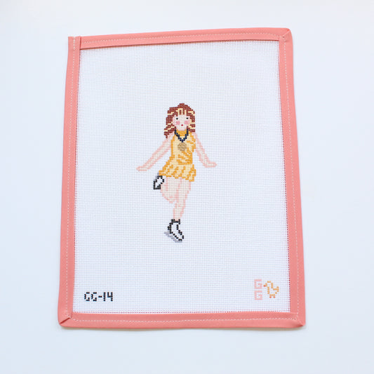 Alysa Liu Needlepoint Canvas