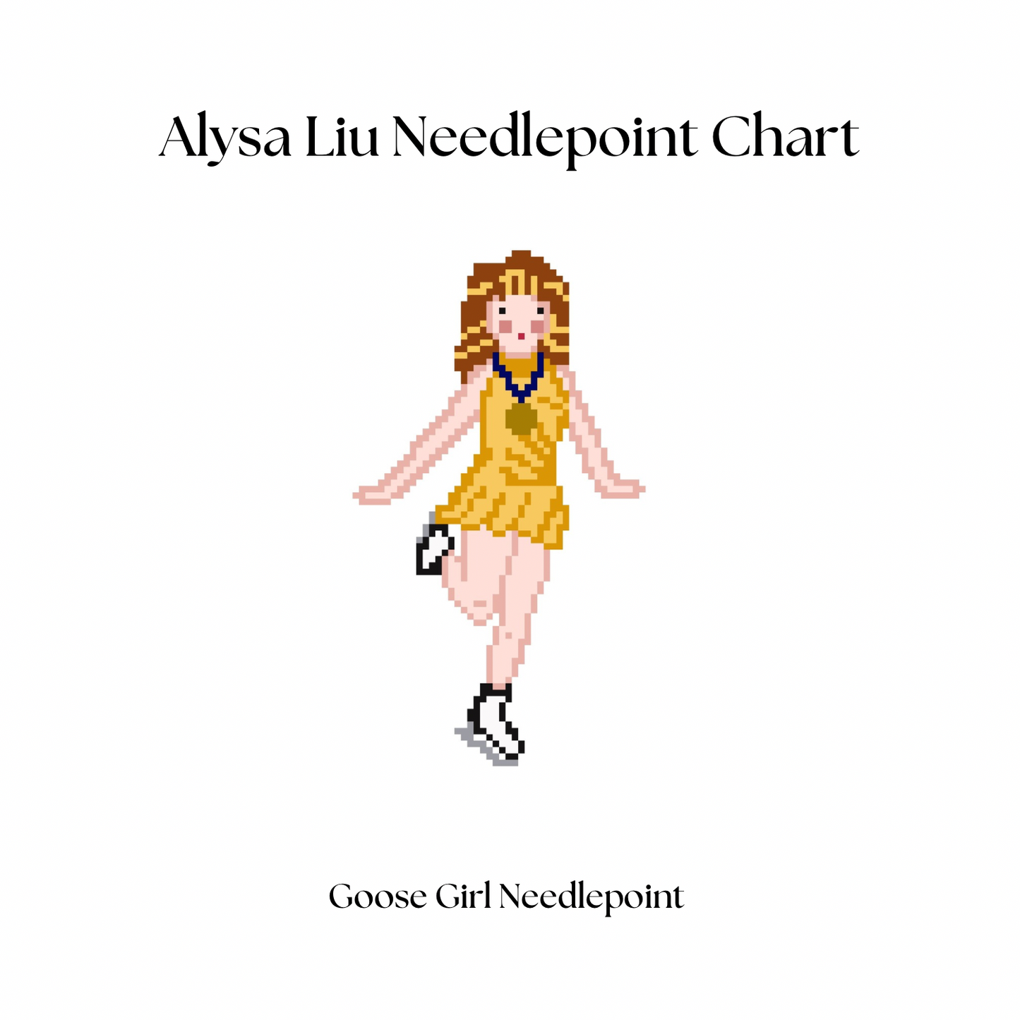 Alysa Liu Stitch Chart (digital file)