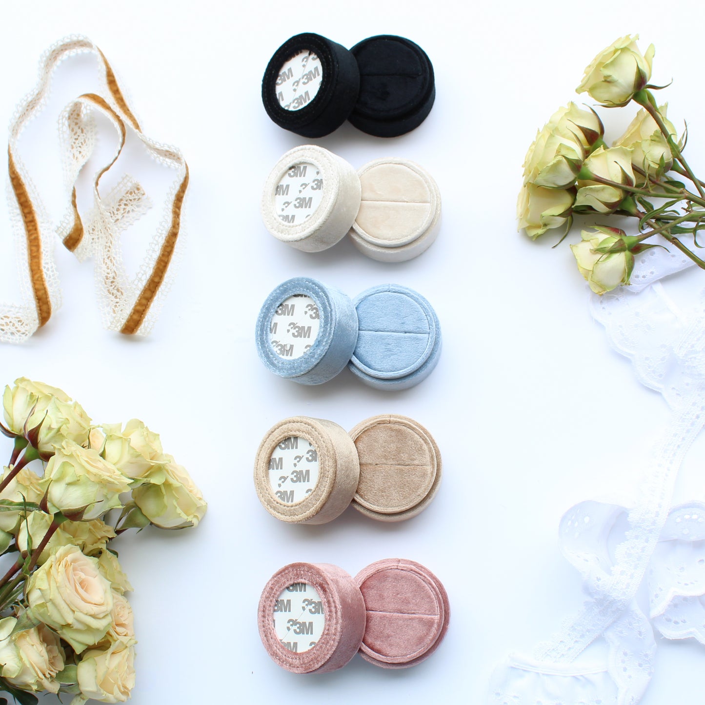 Self-Finishing Needlepoint Ring Box (Preorder)