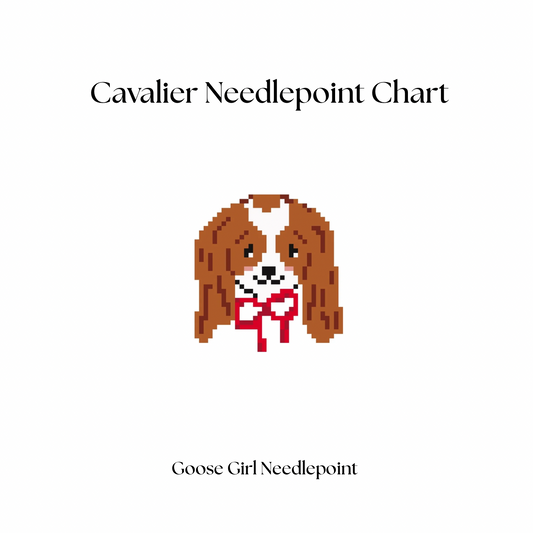 Blenheim Cavalier Puppy Stitch Chart (digital file)