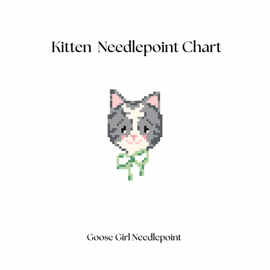 Kitten Stitch Chart (digital file)