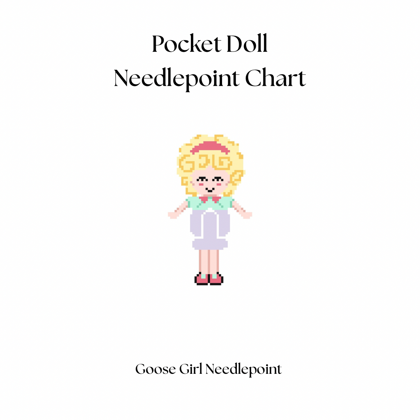 Pocket Doll Stitch Chart (digital file)