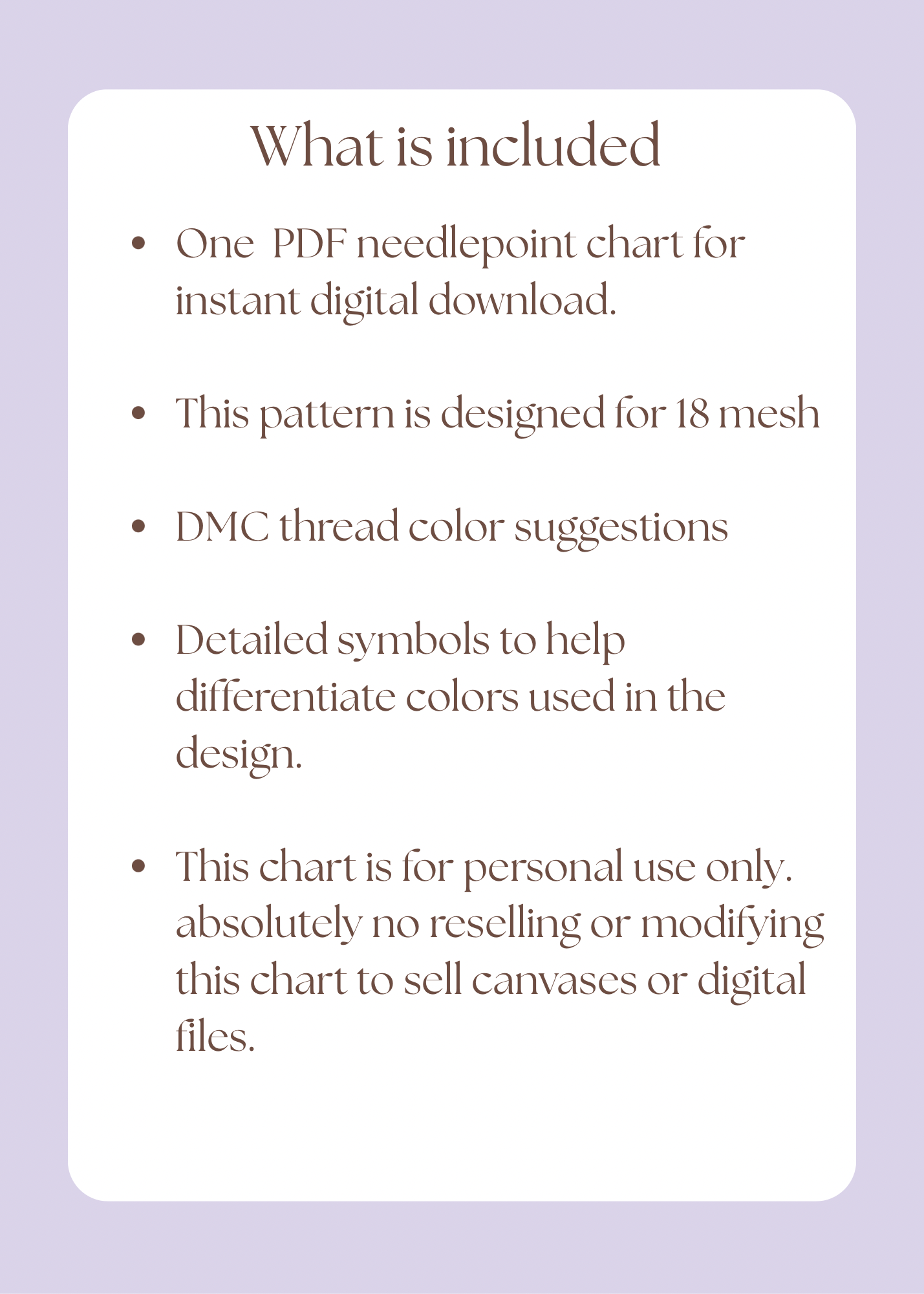 Kitten Stitch Chart (digital file)