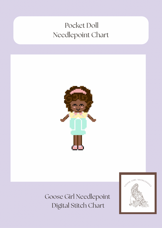 Pocket Doll Stitch Chart (digital file)